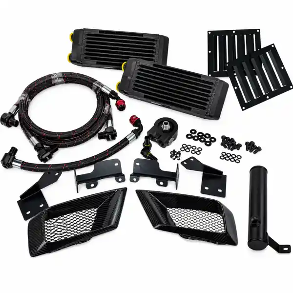 CSF 2023+ Honda Civic Type R FL5 High-Performance Dual Engine Oil Cooler Kit
