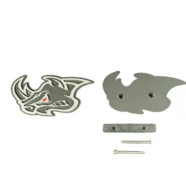 Angry Rhino Grille Badge