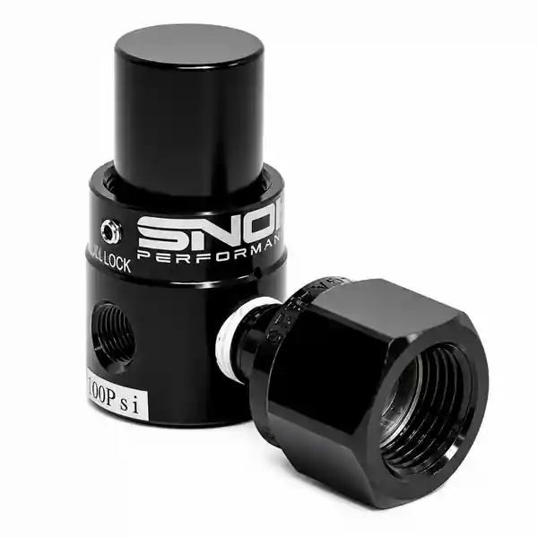 Snow Performance Dual Outlet Fixed 100 PSI 1/8npt Outlet CO2 Regulator