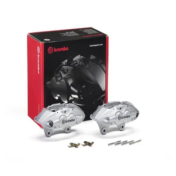 Brembo OE 16-21 BMW M2/15-18 M3/15-20 M4 Hydraulic Front X-Style Brake Calipers - Silver