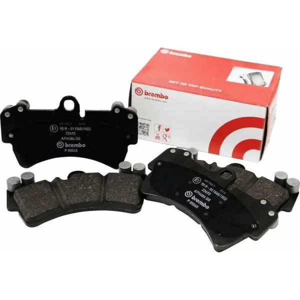 Brembo 01-03 BMW 530i/97-03 540i/1995 740i/97-01 740i Front Premium NAO Ceramic OE Equivalent Pad