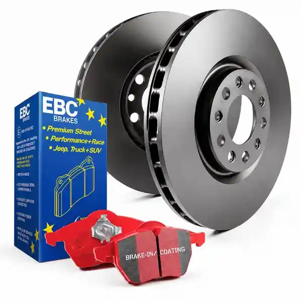 EBC S12 Brake Pad and Rotor Kit Front 15-2022 Jaguar