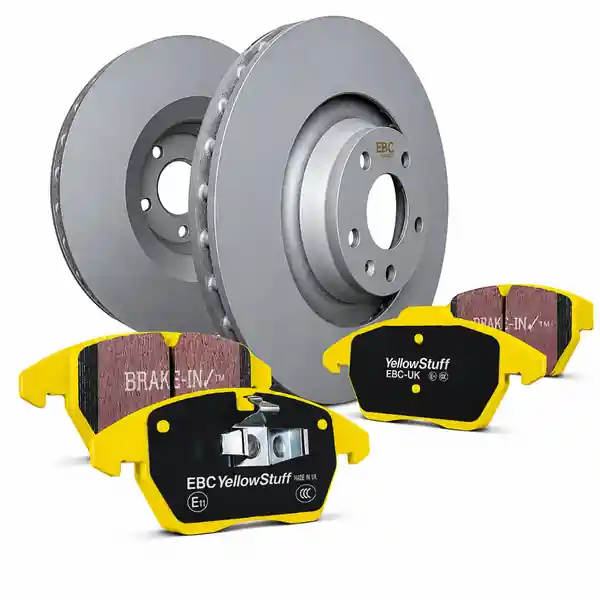 EBC S13 Brake Pad and Rotor Kit Front 17-2023 Jaguar, Land Rover