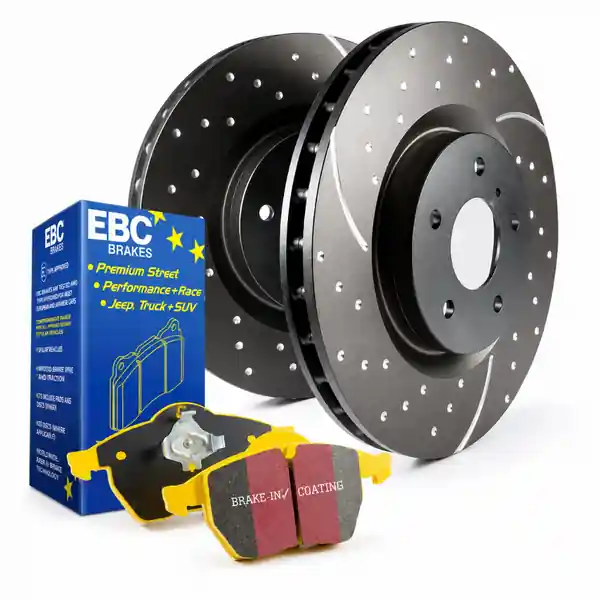 EBC S5 Brake Pad and Rotor Kit Rear BMW 08-13 128i