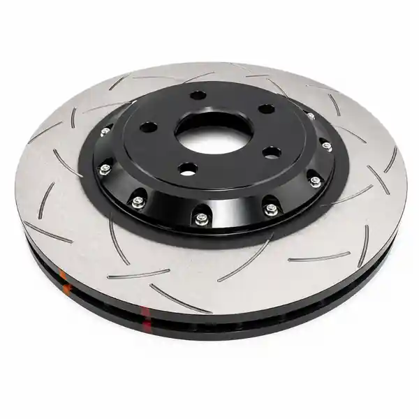 DBA 13-14 Chevrolet Corvette Z51 Front T3 2 Pc V2 Slotted 5000 Series Rotor w/Black Hat