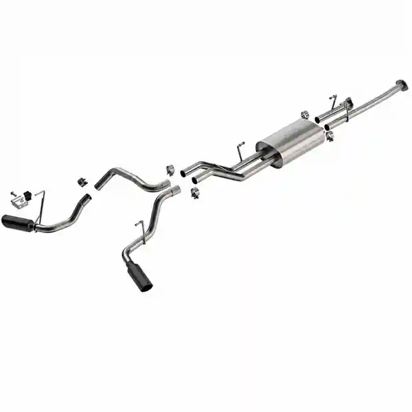Borla 07-21 Toyota Tundra 4.6L/5.7L Cat-Back Touring SS Catback Exhaust w/ Black Chrome Tips