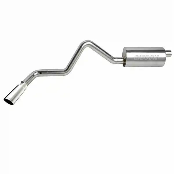 Gibson 612203 Cat Back Single Exhaust 1999 to 2002 Nissan Xterra 3.3L 2.25in 409 Stainless