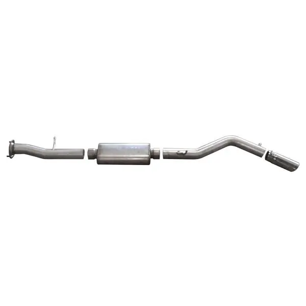 Gibson 612501 Cat Back Single Exhaust 2008 to 2009 Hummer H2 Base 6.2L 3.5in 409 Stainless