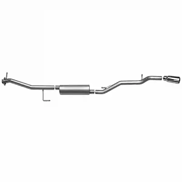 Gibson 614001 Cat Back Single Exhaust 2006 to 2011 Honda Element 2.4L 2.25in 409 Stainless