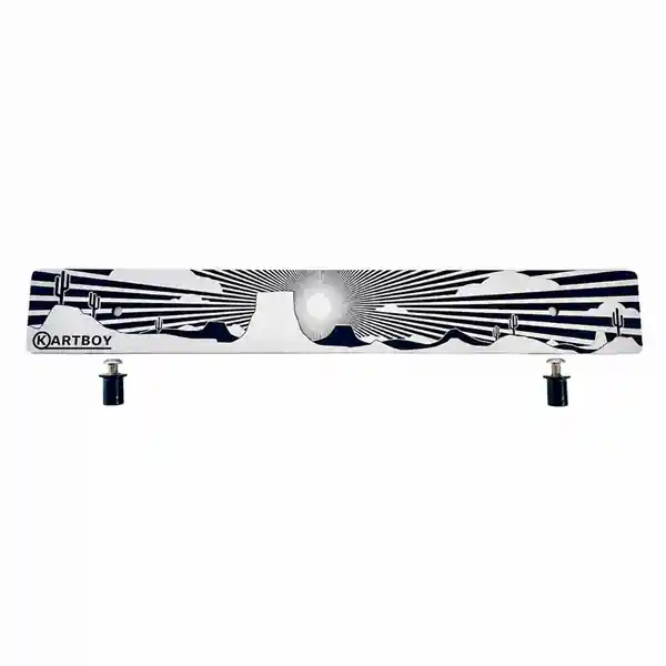 Kartboy Subaru License Plate Delete - Black Desert Rising Sun