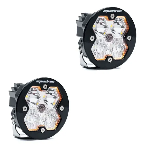 Baja Designs Squadron-R 2.0 Sport (Pair) LED Driving/Combo / No Harness