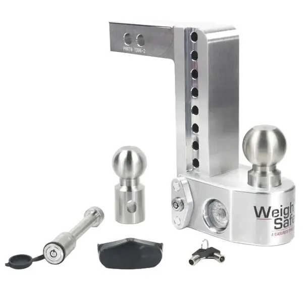 Weigh Safe WS8-2-KA 8" Drop Hitch