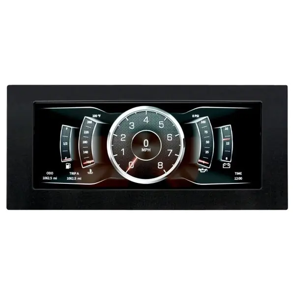 AutoMeter 7400 InVision 8.8in Universal Digital Dash Panel Mount Custom Restomod Hot Rod