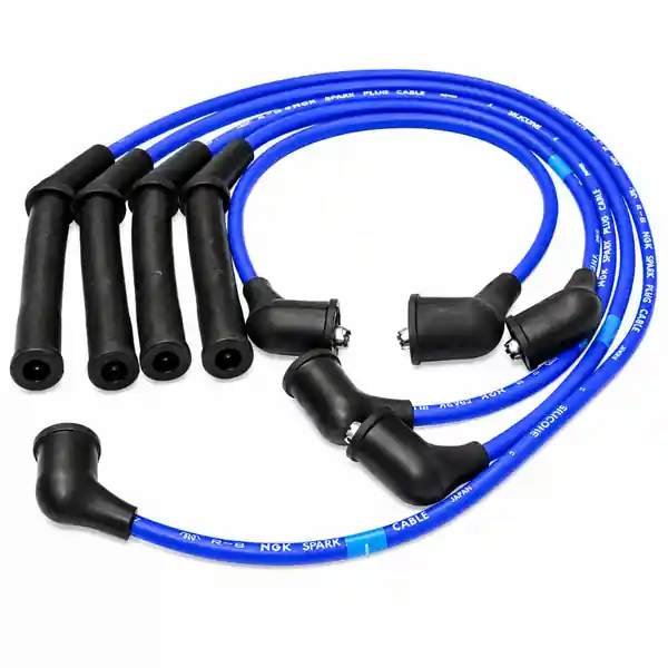 NGK 9338 RC-TX02 Silicone Spark Plug Wire Set 1985-1987 Toyota Corolla AE86 1.6L