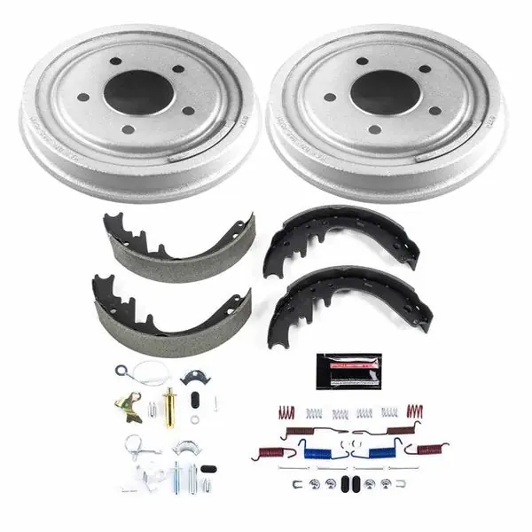 Power Stop KOE15453DK 87-96 Ford Bronco and 87-89 F-150 Rear Autospecialty Drum Kit