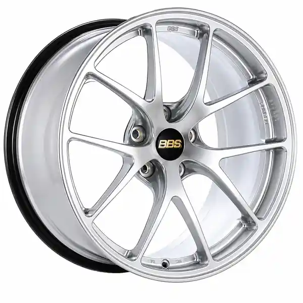 BBS RIA058DS 19x12 5x130 ET61 CB71.6 Diamond Silver Forged Wheel 82mm PFS Required