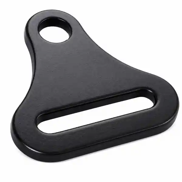 RaceQuip Long Reach Bolt On End Seat Belt Mounting Hardware / 2 or 3 In. Belts / Forged Steel- Blk