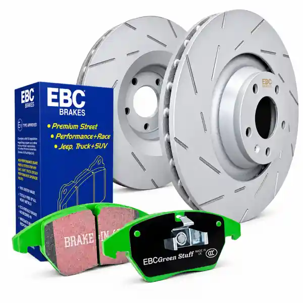 EBC Stage 2 Rear Brake Pad and Rotor Kit 2019-2025 Ram 2500