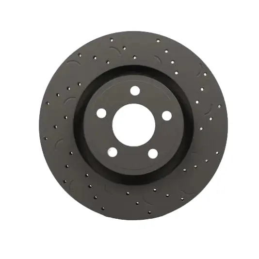 Hawk Talon 2010 Lexus GX460 Drilled and Slotted Rear Brake Rotor Set