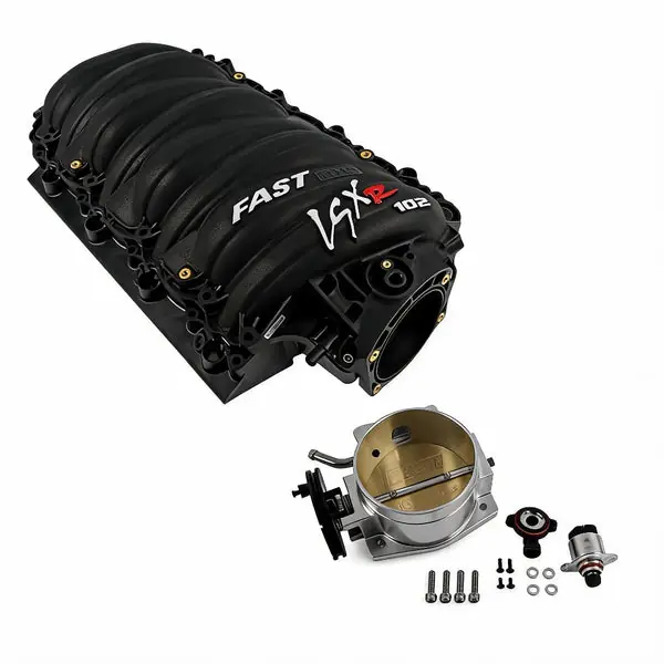FAST LSXR Manifold 102MM LS1/2/6 Intake Manifold Kit - Black