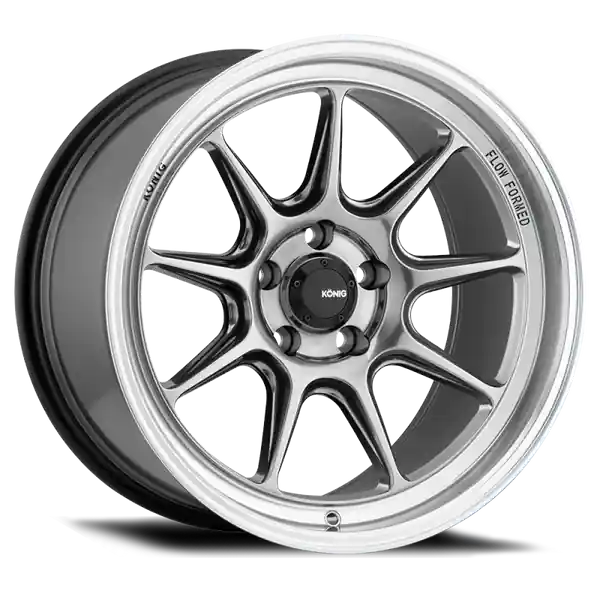 Konig Countergram 18x8.5 5x114.3 ET35 Hyper Chrome / Machined Lip