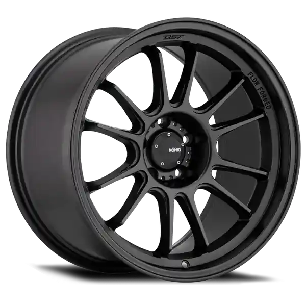 Konig Hypergram 18x10.5 5x120 ET25 Matte Black