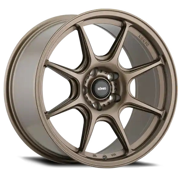 Konig Lockout 16x7.5 4x100 ET35 Matte Bronze