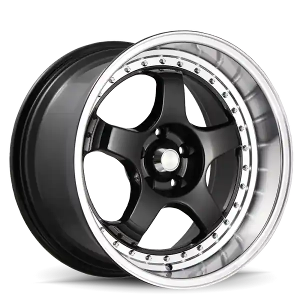 Konig SSM 18x10 5x114.3 ET15 Gloss Black w/ Machined Lip