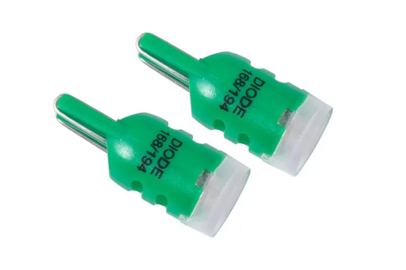 Diode Dynamics 194 LED Bulb HPHP3 LED - Green (Pair) (DIODD0203P)
