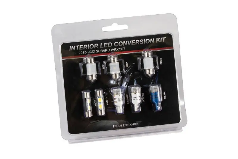 Diode Dynamics 15-19 Subaru WRX Interior Light Kit Stage 2 - Blue (DIODD0263)