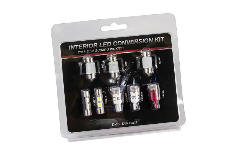 Diode Dynamics 15-19 Subaru WRX Interior Light Kit Stage 2 - Red (DIODD0265)