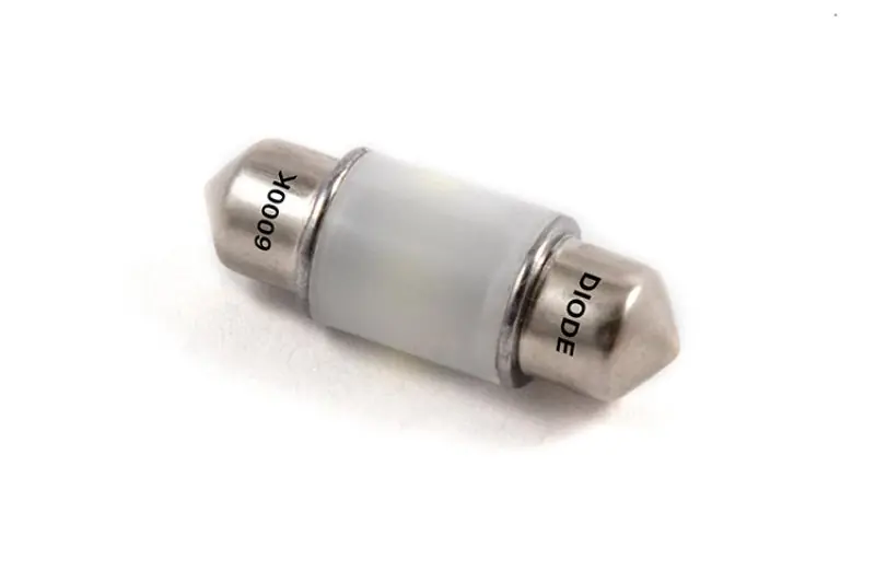 Diode Dynamics 31mm HP6 LED Bulb LED - Cool - White (Single) (DIODD0299S)