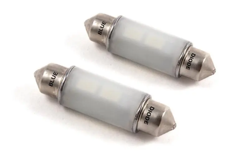 Diode Dynamics 39mm HP6 LED Bulb LED - Blue (Pair) (DIODD0310P)