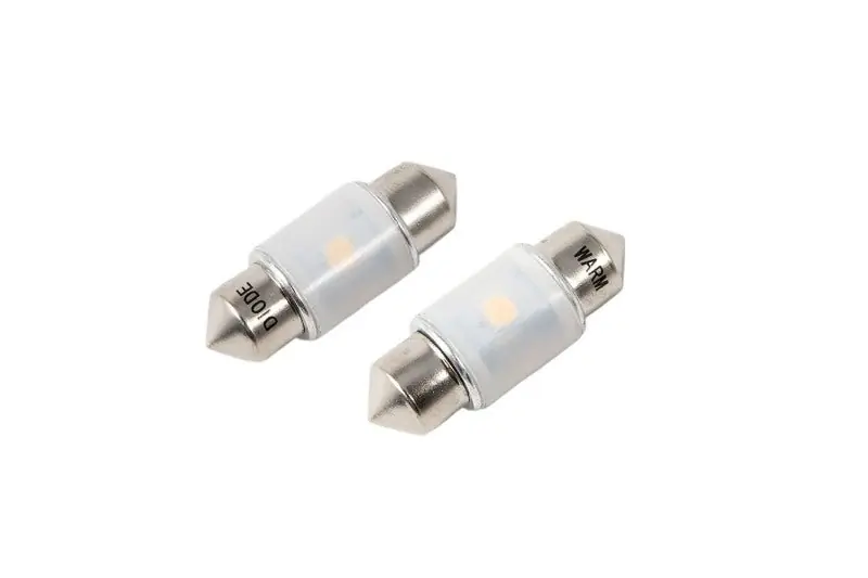 Diode Dynamics 31mm HP6 LED Bulb LED Warm - White (Pair) (DIODD0351P)