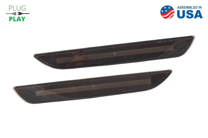 Diode Dynamics 15-21 EU/AU Ford Mustang LED Sidemarkers - Smoked (Pair) (DIODD5073)
