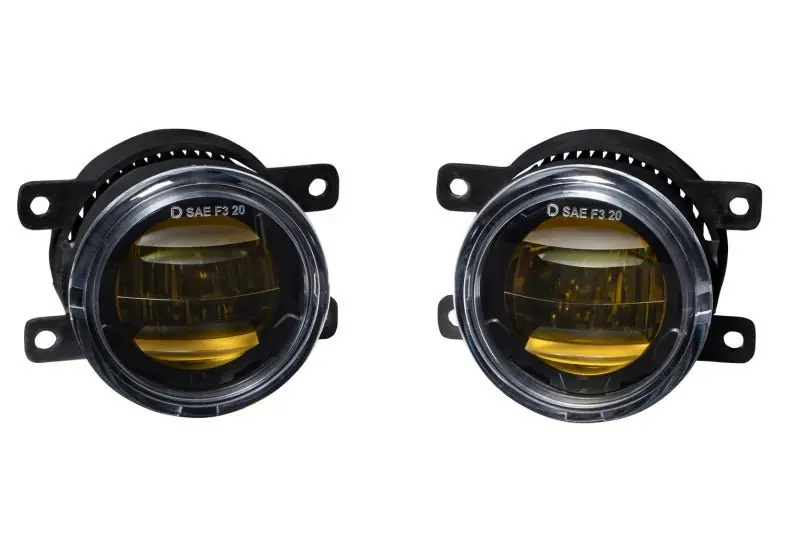 Diode Dynamics Elite Series Type A Fog Lamps - Yellow (Pair) (DIODD5129P)