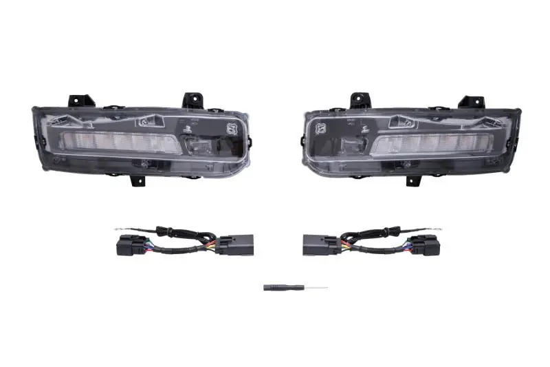 Diode Dynamics Elite Series Combination Fog Lamp for 18-21 Ford Mustang - Yellow (Pair) (DIODD5133)