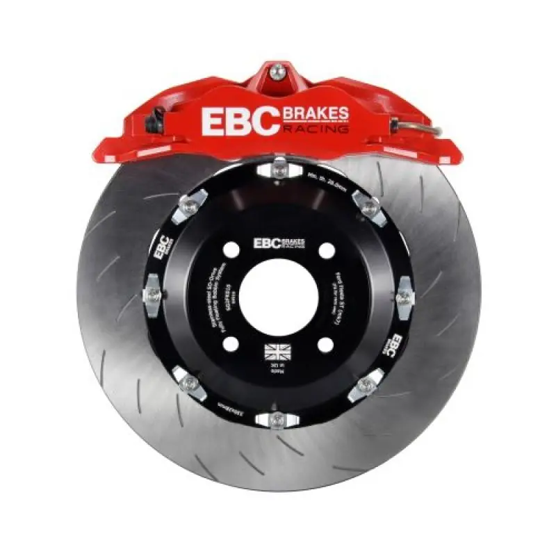 EBC 06-15 Mazda Miata MX5 (NC) Red Apollo-4 Calipers 330mm Rotors Front Big Brake Kit (EBCBBK018RED-1)