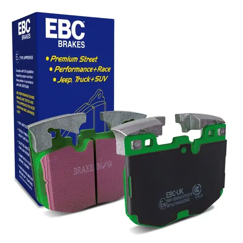 EBC 2017+ BMW 530 2.0L Turbo (G30) Greenstuff Front Brake Pads (EBCDP22302)