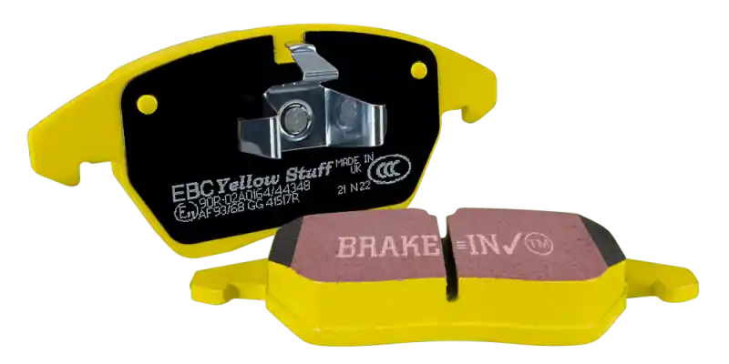EBC 04-05 Mitsubishi Lancer Evo 8 2.0T (FQ400 w/Alcon Caliper) Yellowstuff Front Brake Pads (EBCDP4063R)
