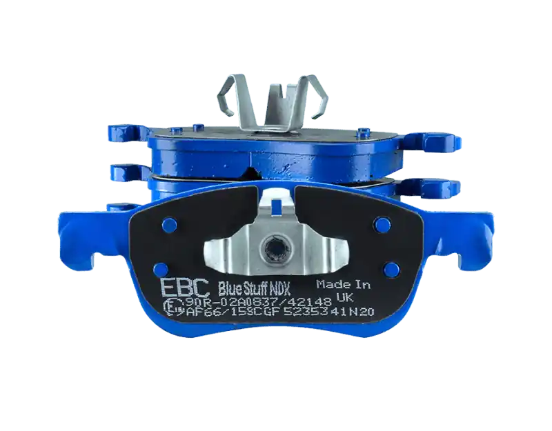EBC 04-05 Mitsubishi Lancer Evo 8 2.0T (FQ400 w/Alcon Caliper) Bluestuff Front Brake Pads (EBCDP5063NDX)