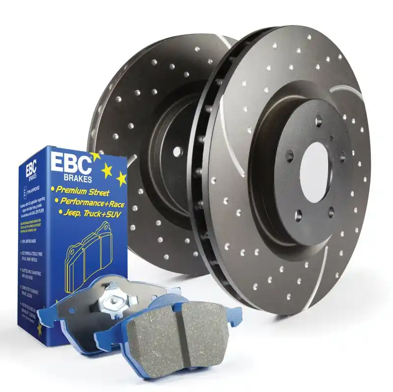 EBC S6 Kits Bluestuff Pads and GD Rotors (EBCS6KF1090)