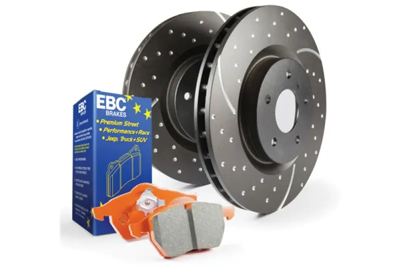EBC S8 Brake Pad and Rotor Kit (EBCS8KR1160)