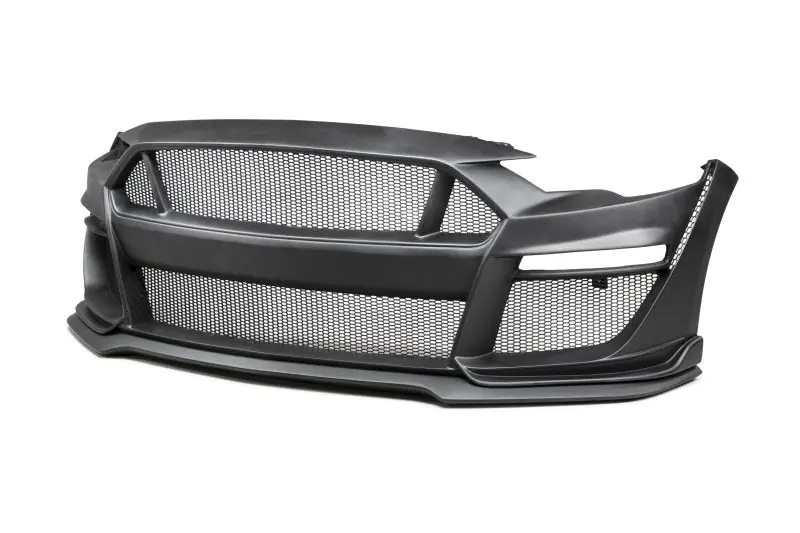 Anderson Composites 18-19 Ford Mustang Type-ST Fiberglass Front Bumper w/Lip (Req Anderson Fenders) (ANDAC-FB18FDMU-ST-GF)