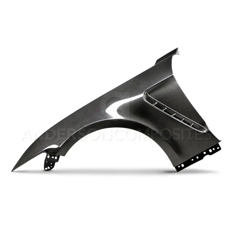 Anderson Composites 15-16 Ford Mustang GT 350 Style Carbon Fiber Front Fenders (ANDAC-FF15FDMU-GR)