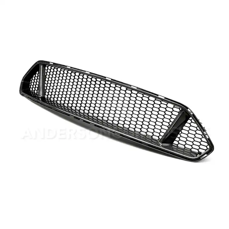 Anderson Composites 2018 Ford Mustang Type-GT Carbon Fiber Upper Grille (ANDAC-FG18FDMU-GT)