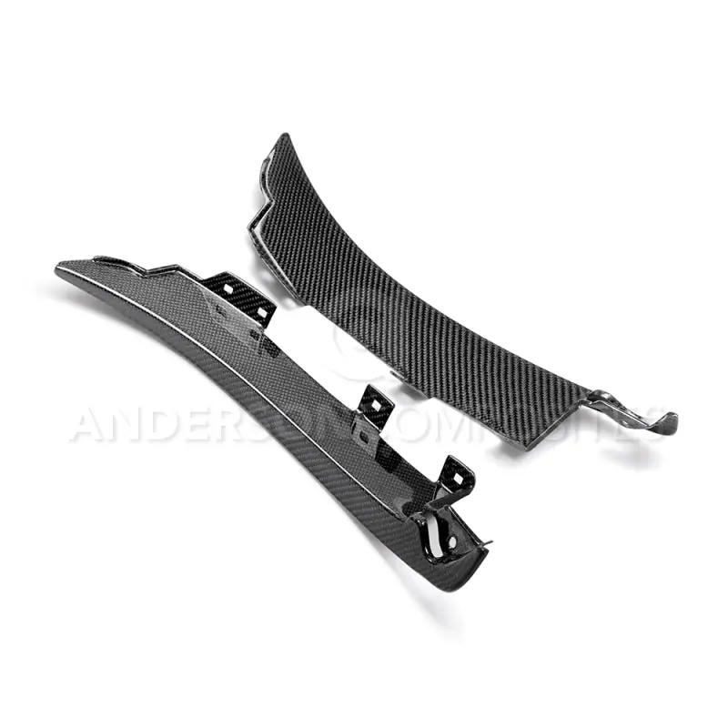 Anderson Composites 15-17 Ford Shelby GT350 Front Splash Guards (ANDAC-FSG15MU350)