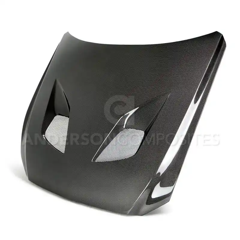 Anderson Composites 15-17 Ford Mustang (Excl. GT350/GT350R) Type-TT Double Sided Hood (ANDAC-HD15FDMU-TT-DS)