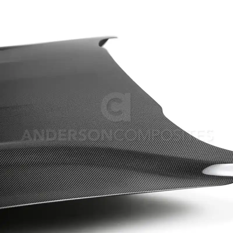 Anderson Composites 18-20 Ford Mustang Double Sided Type-OE Carbon Fiber Hood (ANDAC-HD18FDMU-OE-DS)