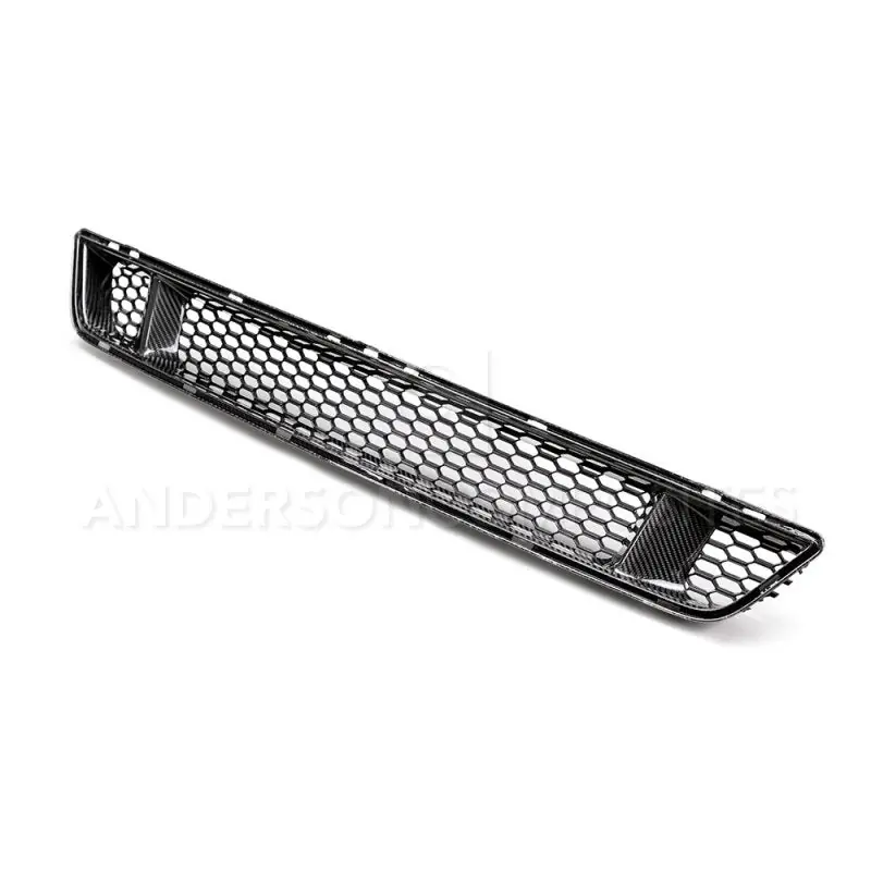Anderson Composites 15-17 Ford Mustang Front Carbon Fiber Lower Grille (ANDAC-LG15FDMU)